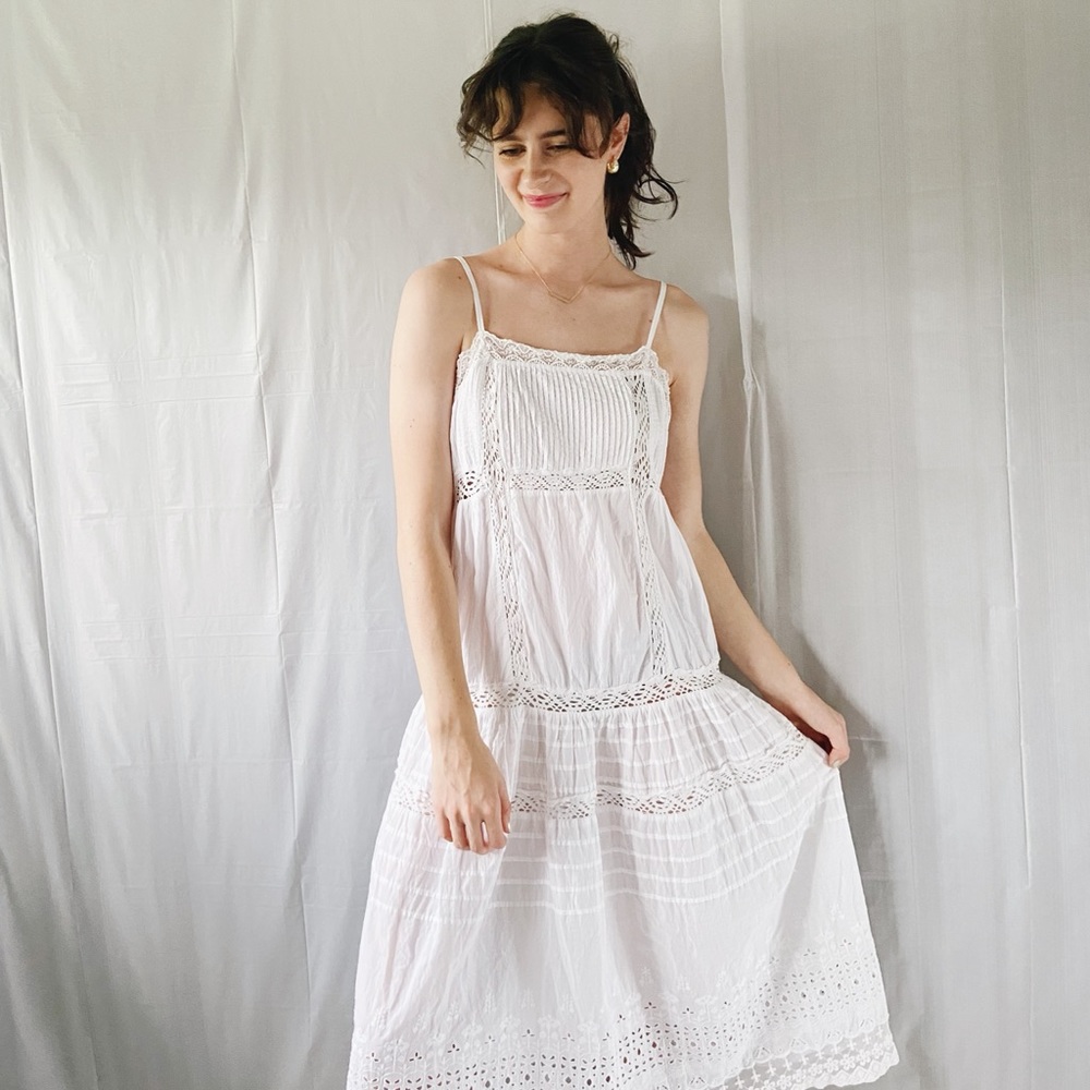 Free People Lace Slip Dress